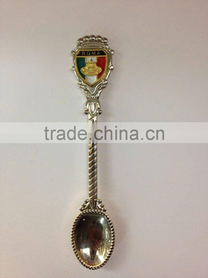 2014Famous Tableware Metal Spoon for Souvenir