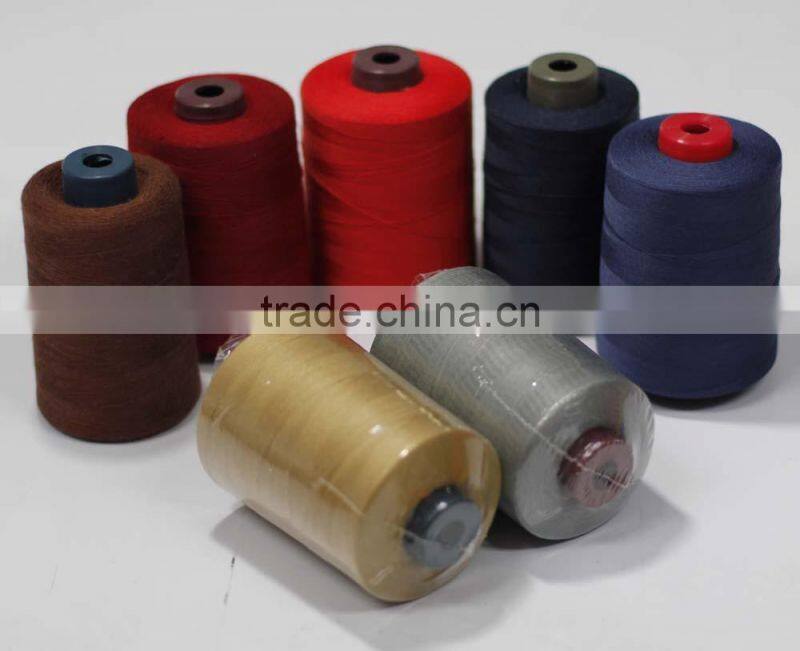 Filter bags' sewing thread