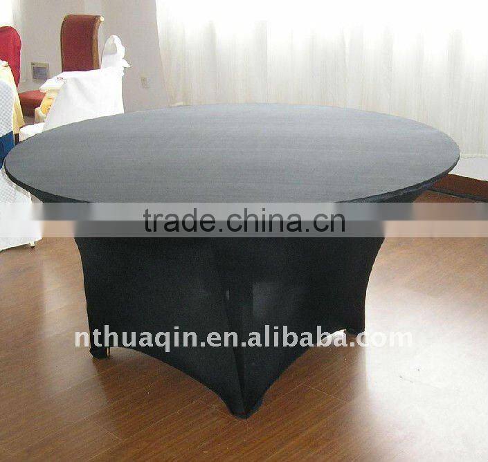 lycra spandex chair cover with pleats and diamond buckle