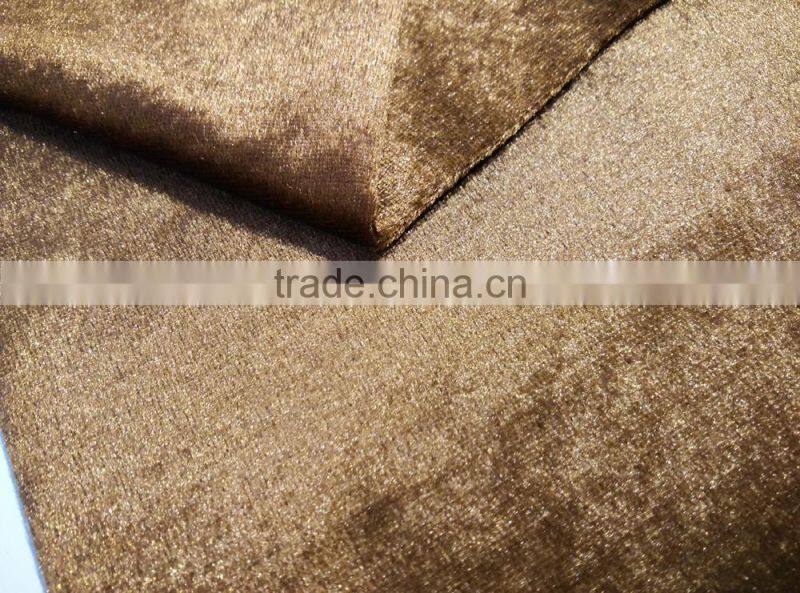 high quality weft knitted velour fabric