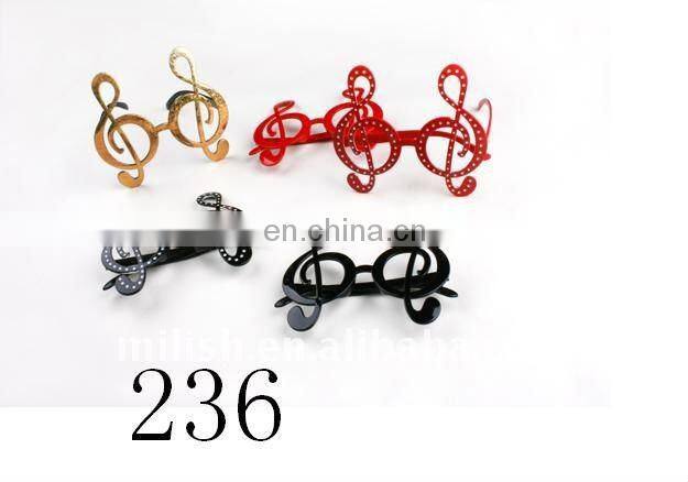 Cheap crazy party custom logo pinhole glasses MPG-0374