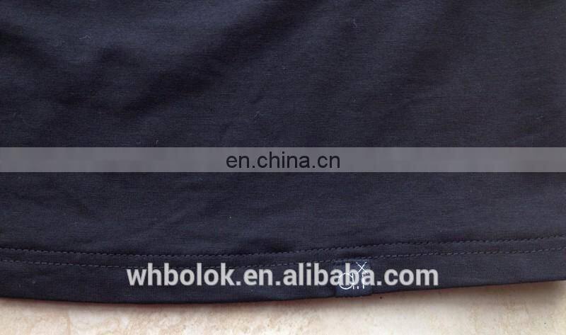 STOCK Men's cotton black t-shirt printing design men's t shirt
