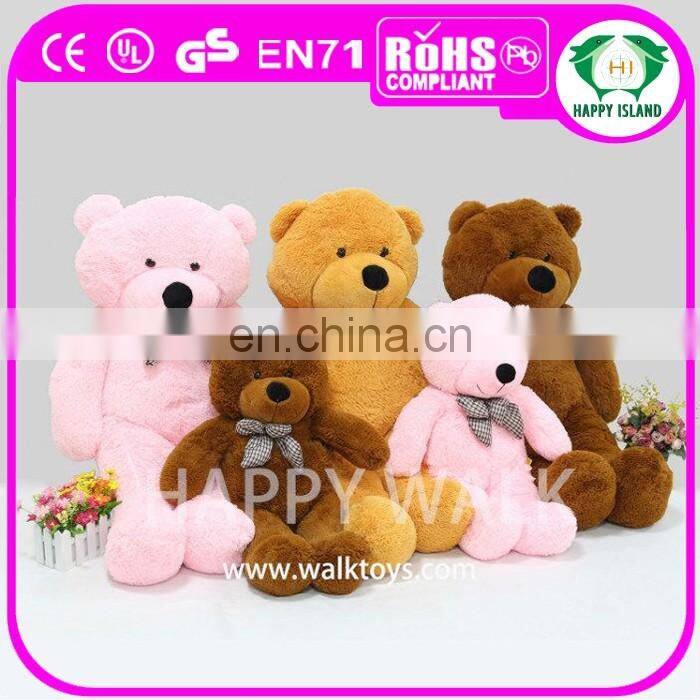 HI CE Top selling Valentines day gift wholesale purple plush teddy bear 120cm/160cm/180cm with large size