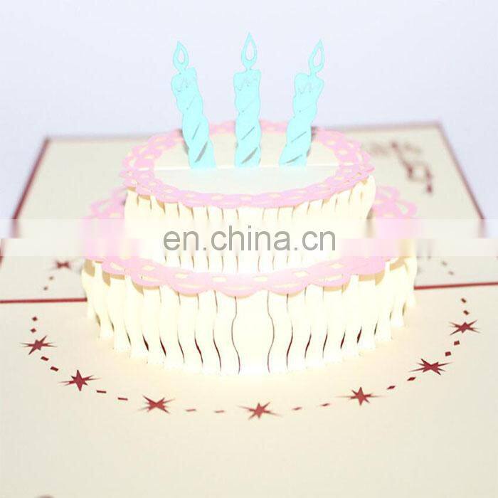 happy birthday greeting card 3d pop up greeting card