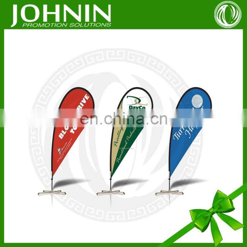 OEM promotion printed feather advertising flag