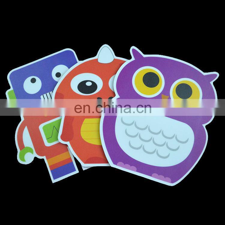 Die cut pvc surface EVA cartoon mouse mat