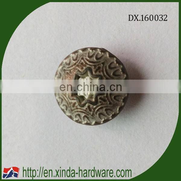 Flower Design Alloy Garment Accessory Ladies Rivet Baby Rivet Fancy Rivet