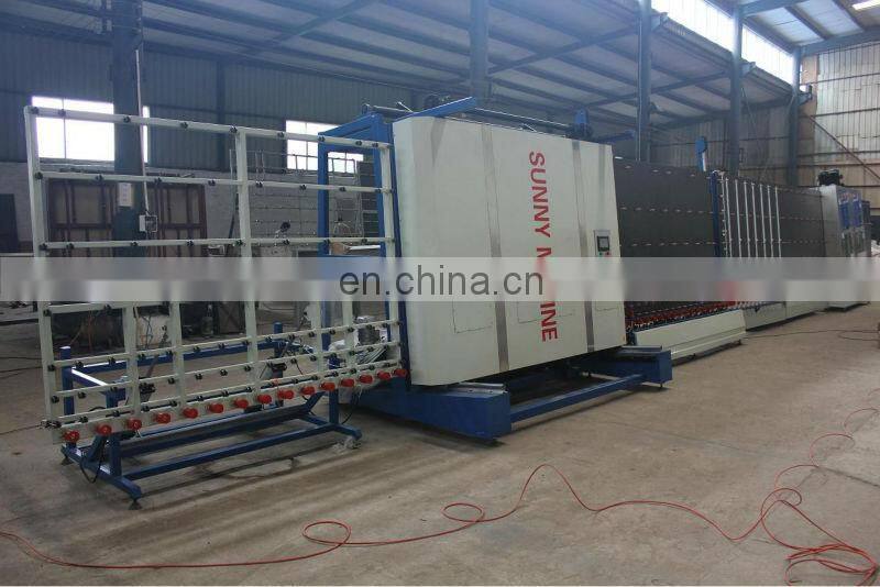 Glass abnormity edge polishing machine