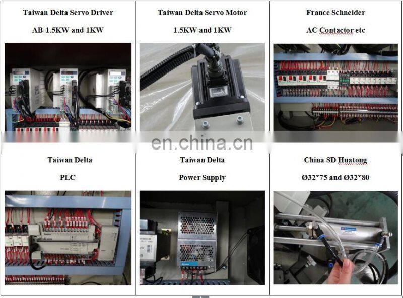 MMCNC Brand Aluminum CNC Four Head Corner Corner Crimping Machine