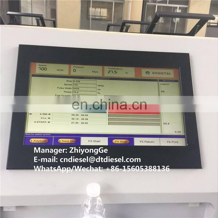CR815 Diesel Common rail injection pump test bench with original cp3 pump