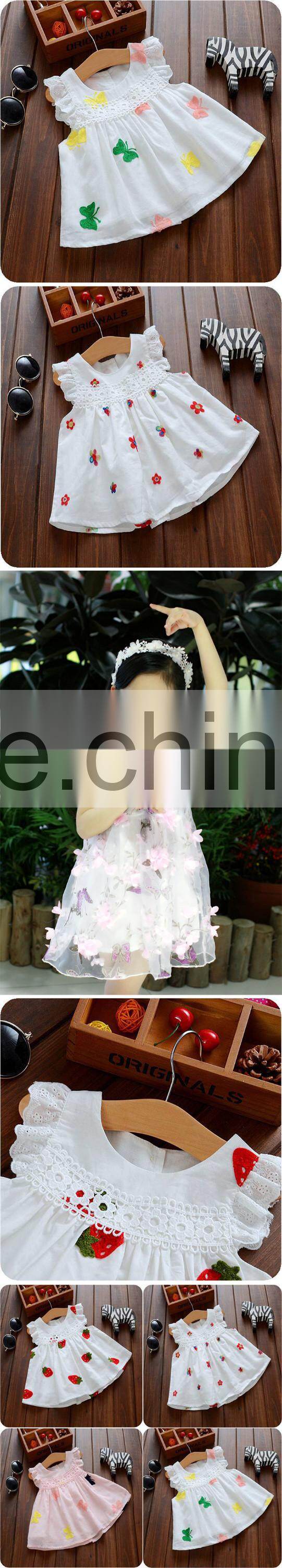 2016 12 Year Girl without Dress Girl Daily Wear Dress on Sale Online