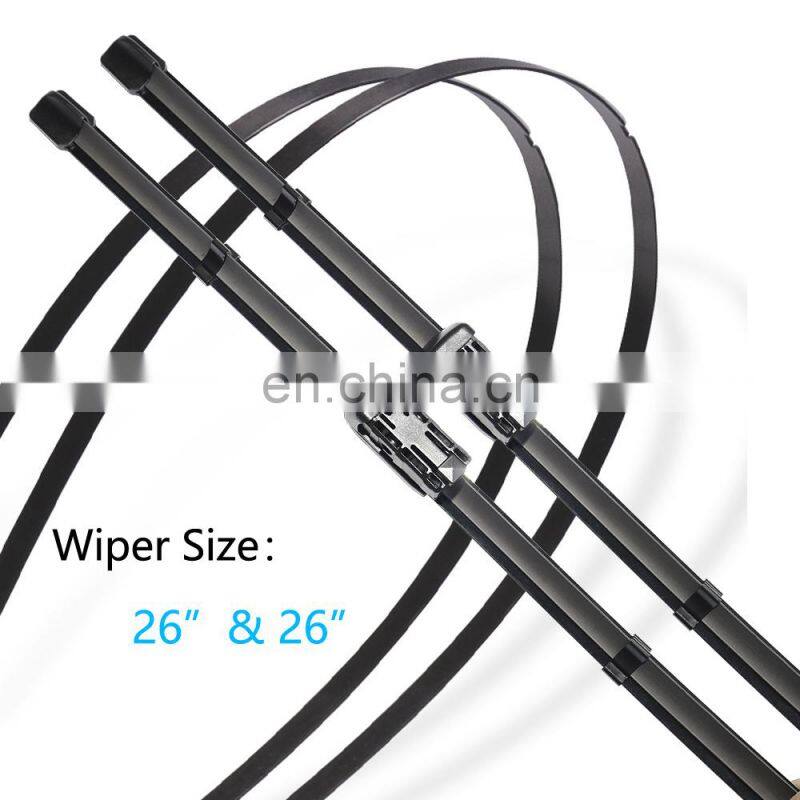 Car Wiper Blades Windscreen for Peugeot 508 508sw 508RXH 2010 2011 2012 2013 2014 2015 2016 2017 2018 Wipers Car Accessories