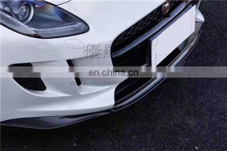 Body kits for Jeguar F type to startech with carbon front lip side skrits rear diffuser carbon finber parts for Ftype