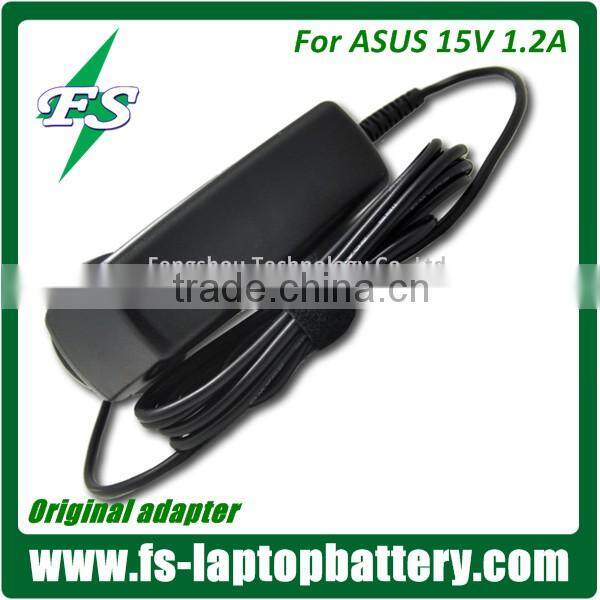 Newest 18W AC Adapter for Asus 15V 1.2A laptop adapter charger Transformer TF300T TF700T T101 T201