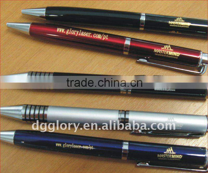 Diode pump laser marking machine for stainless steel DPG75 with metal tube