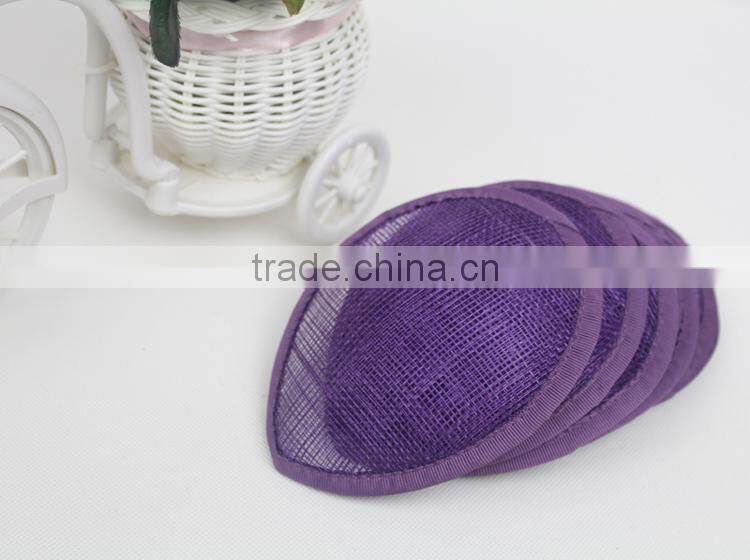 Wholesale Drop Shap Fascinator Sinamay Hat Base
