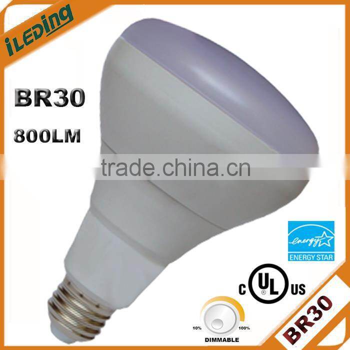 UL Energy star Dimmable LED BR30 Bulb
