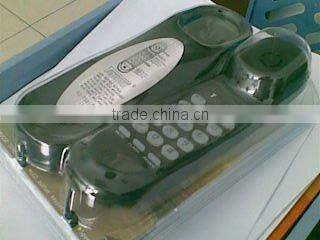 European design hot selling cheap trimline corded landline phone without caller ID