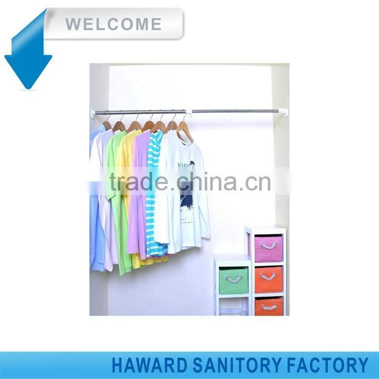 Flexible Metal Extension Shower Curtain Rod