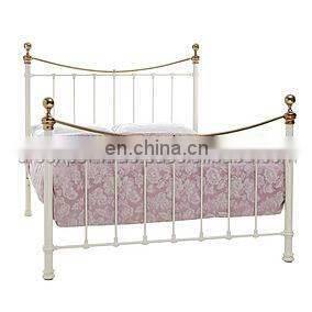 black colour metal bed