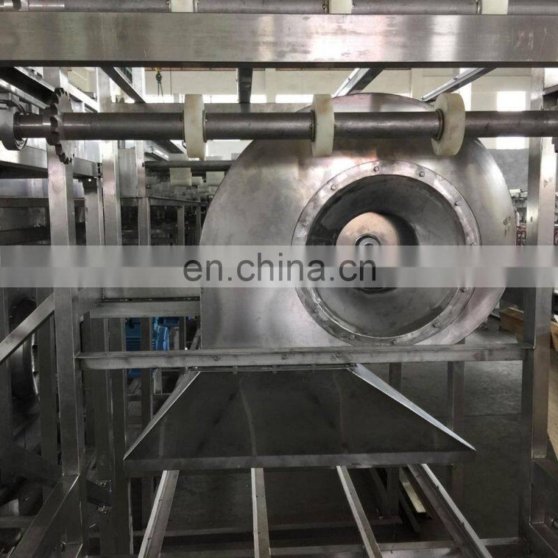 Automatic small IQF tunnel freezer machine auto small scale blast freezing machinery cheap price for sale