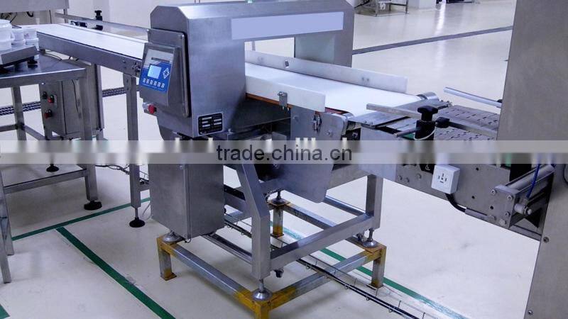 High sensitivity food industry food grade conveyor belt metal detector for sale