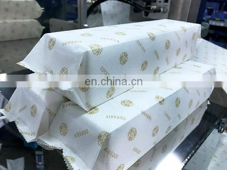Ruipuhua pineapple pie/cake/pastry automatic pillow horizontal packing packaging machine with paper bag
