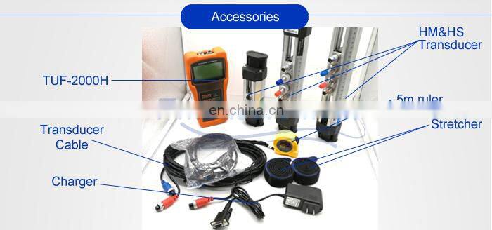 Taijia DN25-DN1000 separate hand-held pipeline ultrasonic flow meter ultrasonic flowmeters
