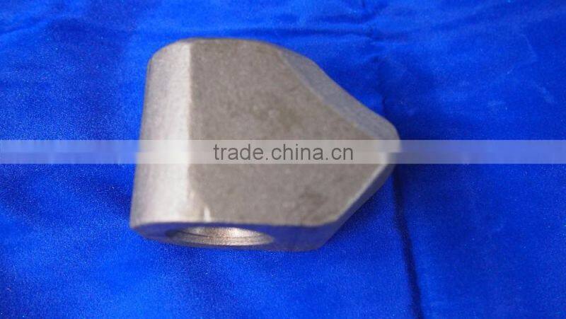 Parts For Rotary Drilling Rig / Toolholders Round Shank Block Cutting Tool Holder Toolholder For Tungsten Carbide Bit