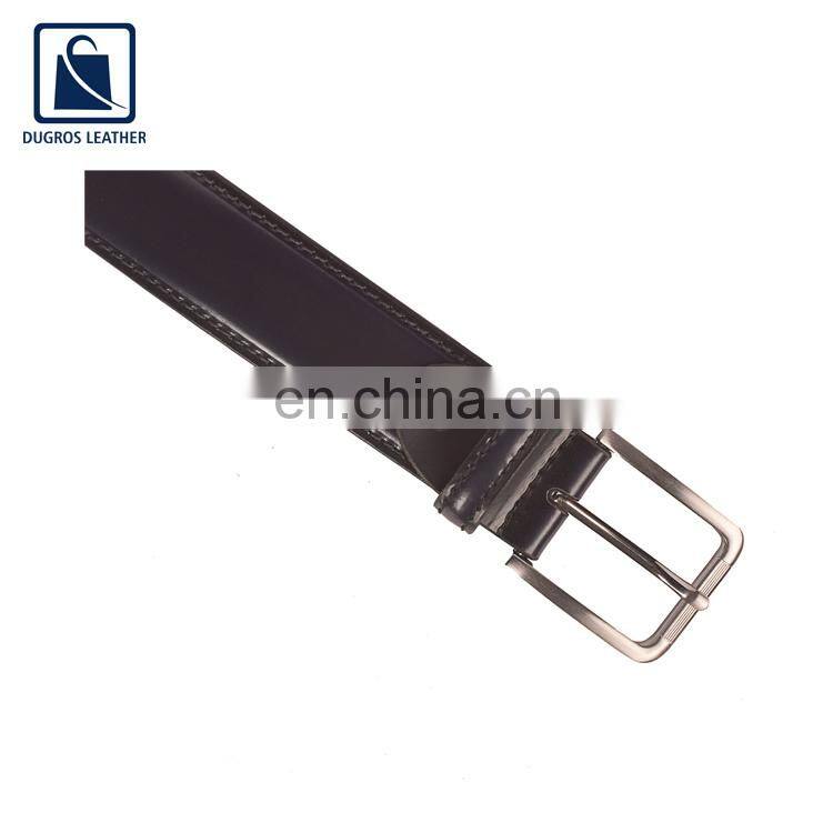 Attractive Pattern Unique Design Stylish Buckle Closure Type Men Genuine Leather Belt from Indian Supplier