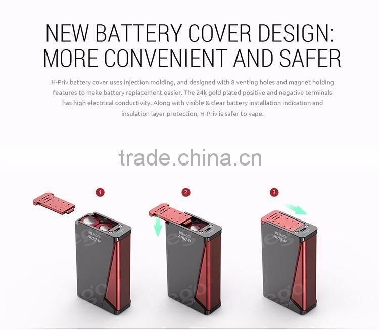 Hot Selling Genuine Smoktech Vape Kit H-Priv TC 220W Wholesale good price