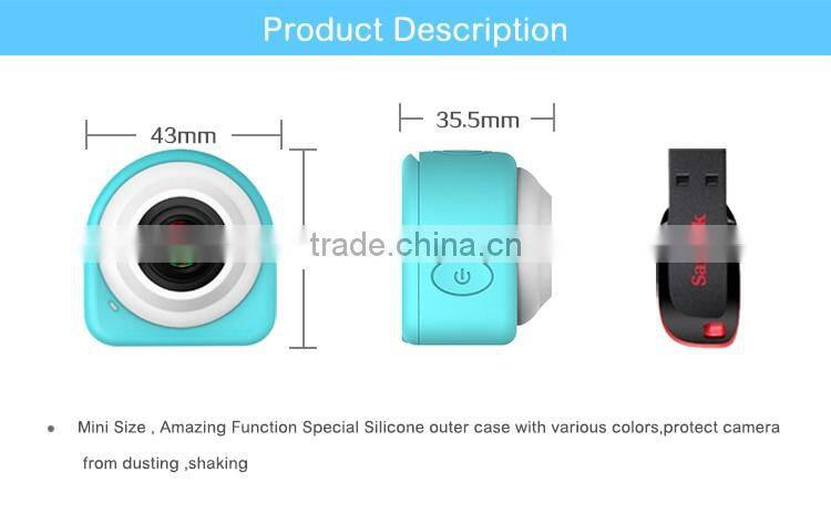 New Waterproof 720P HD 360 Sports Video Action Camera with Wifi