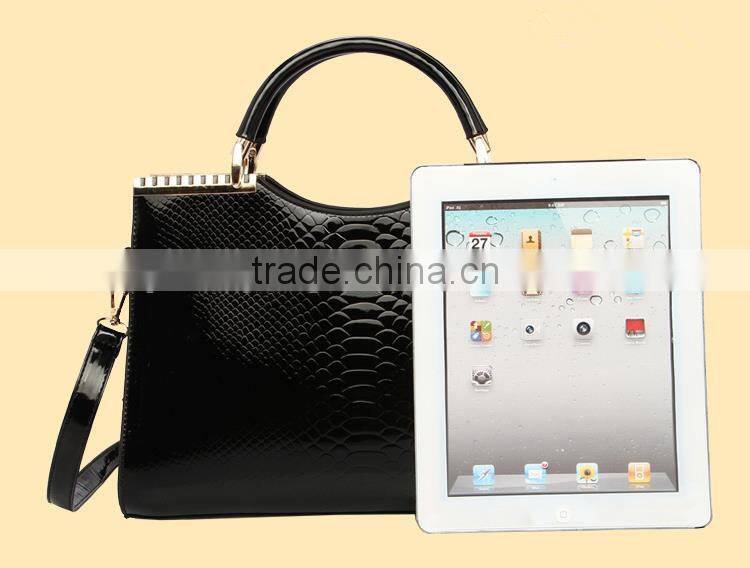 western fashion snake skin pattern ladies purses and handbags
