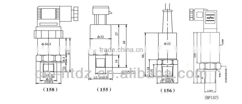 electric oil pressure sensor