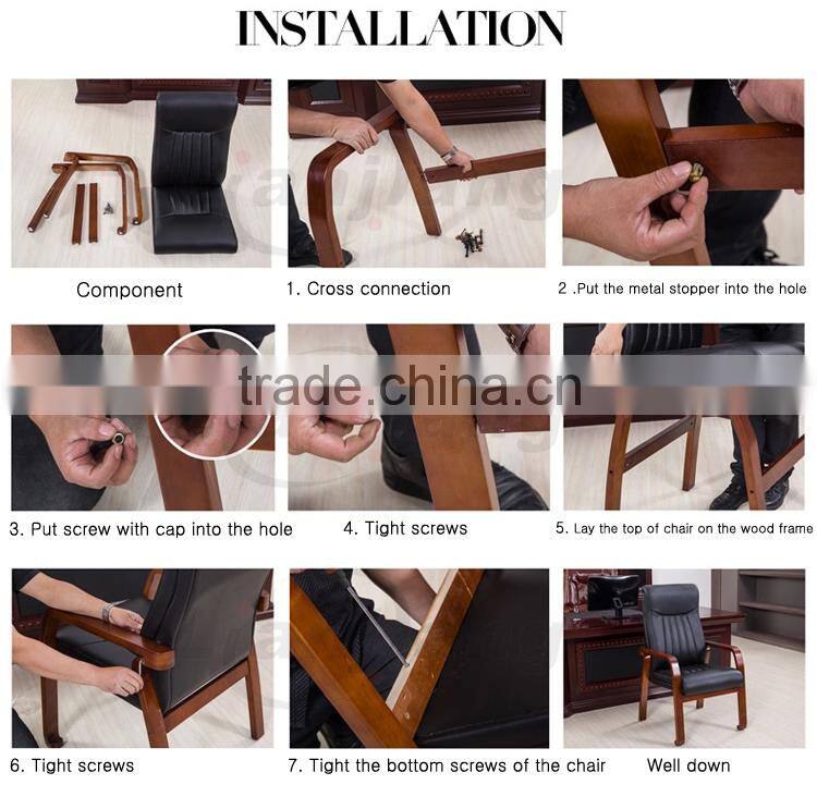 Hot selling antique wood office chair wholesale