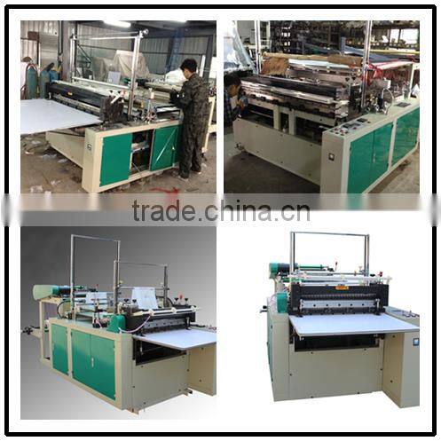 Computer Sealing Cold Cutting Carry Plastic Bag Making Machine