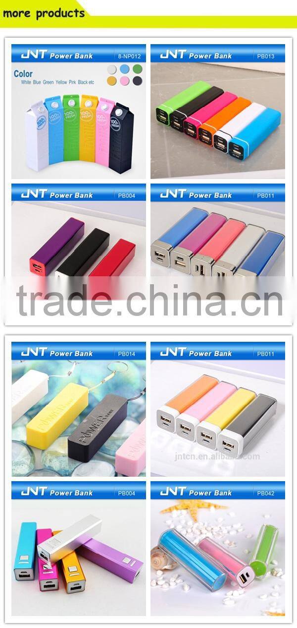 2000mAh power bank with CE,ROHS,FCC certifications