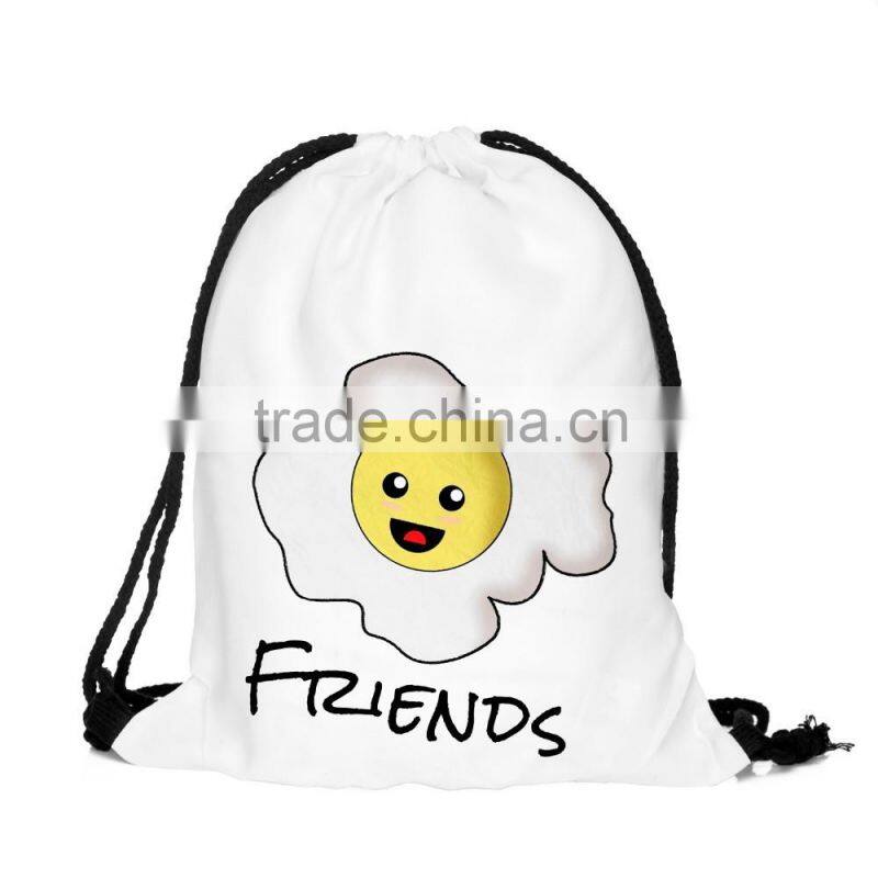 String bag for baby 3d school bag new design school bag backpack school bag