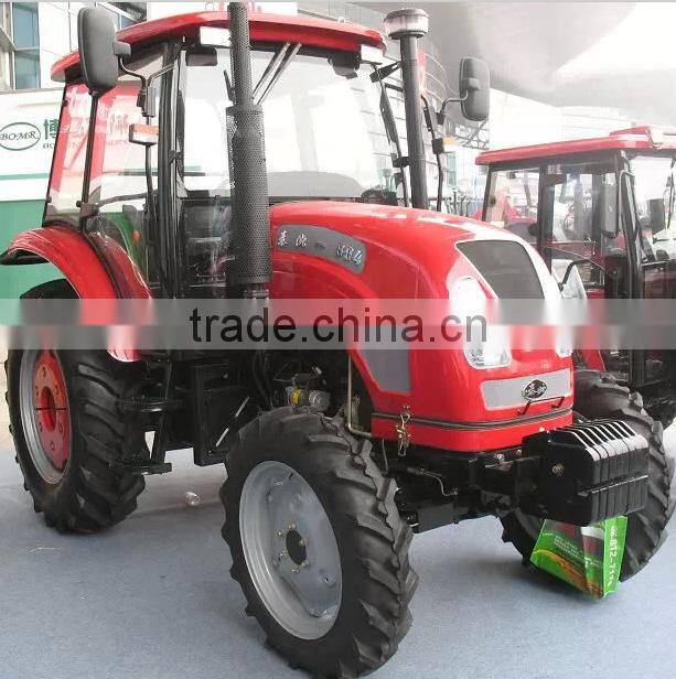 AC Cabin 80hp tractor made in china farming tractor low price list