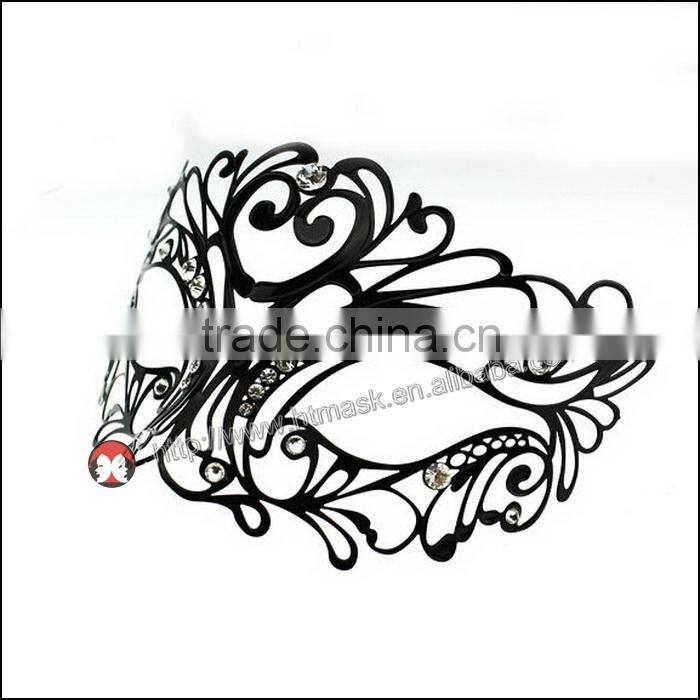 Comely metal laser cut mask for carnival/holloween costume party