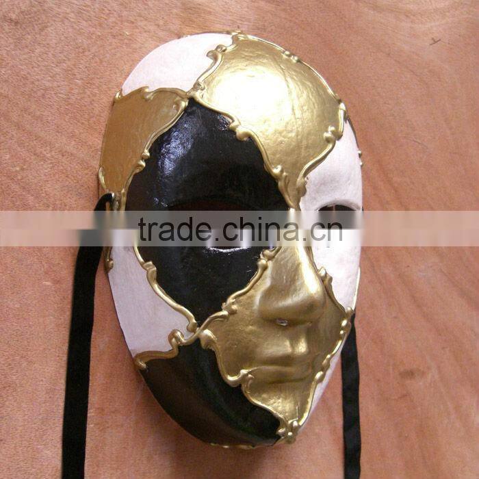 Paper Venice Carnival Larva Mask
