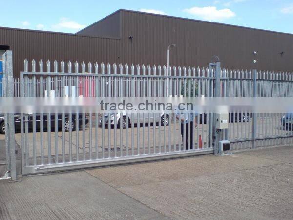 British Standard 1722 antique easy to install 4 metres at railway use Palisade Security Fencing