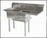 stainless steel kitchen sink, double sink