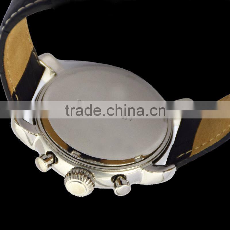 Fashion Sports Stainless Steel Promotional Men Watch Cases With Polishing Case