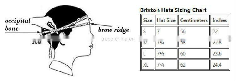 Waterproof knitting peaked cap for women wholesale