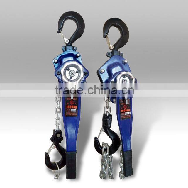 Hot selling portable crane hoist 5ton,hand operate lever block/hoist