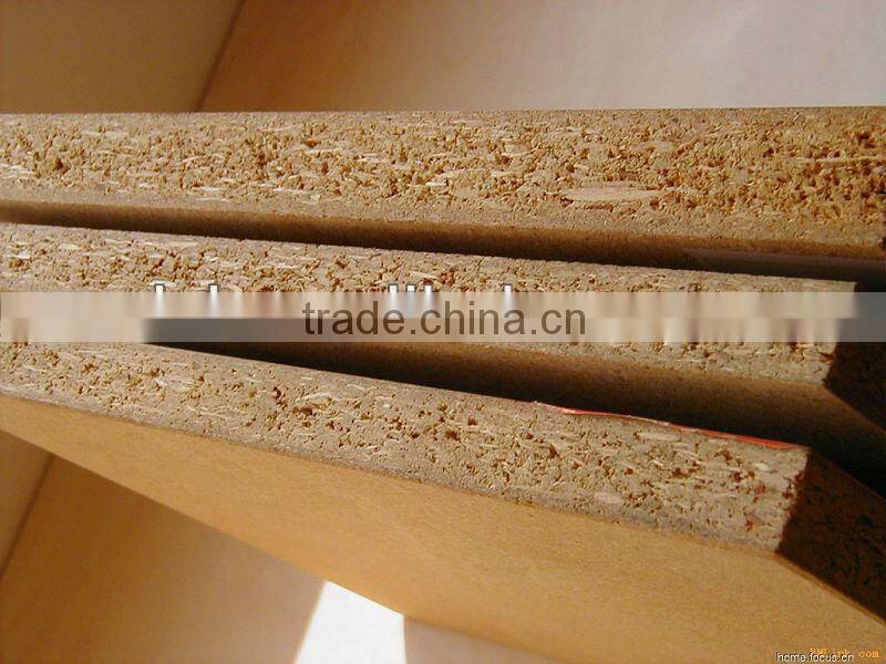 15.5mm E1 grade plain chipboard for furniture(WBP gule)