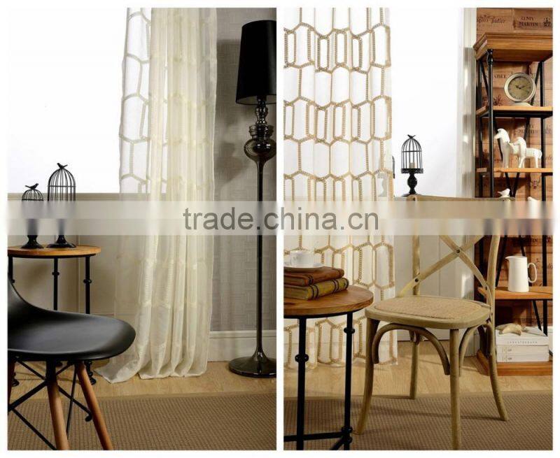 Factory Price Polyester Cotton Curtain Gauze Fabric