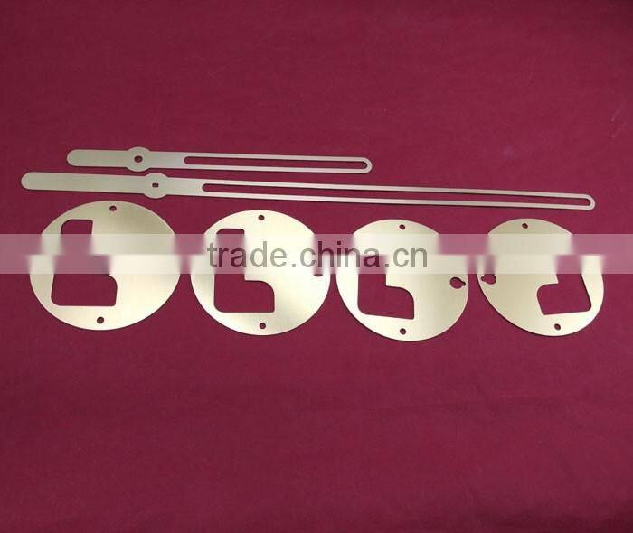 OEM stamp laser cut gold color clock hands