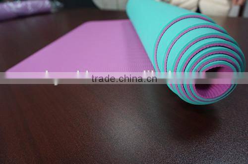 6mm Thickness Non-slip TPE yoga mat Fitness Lose Weight